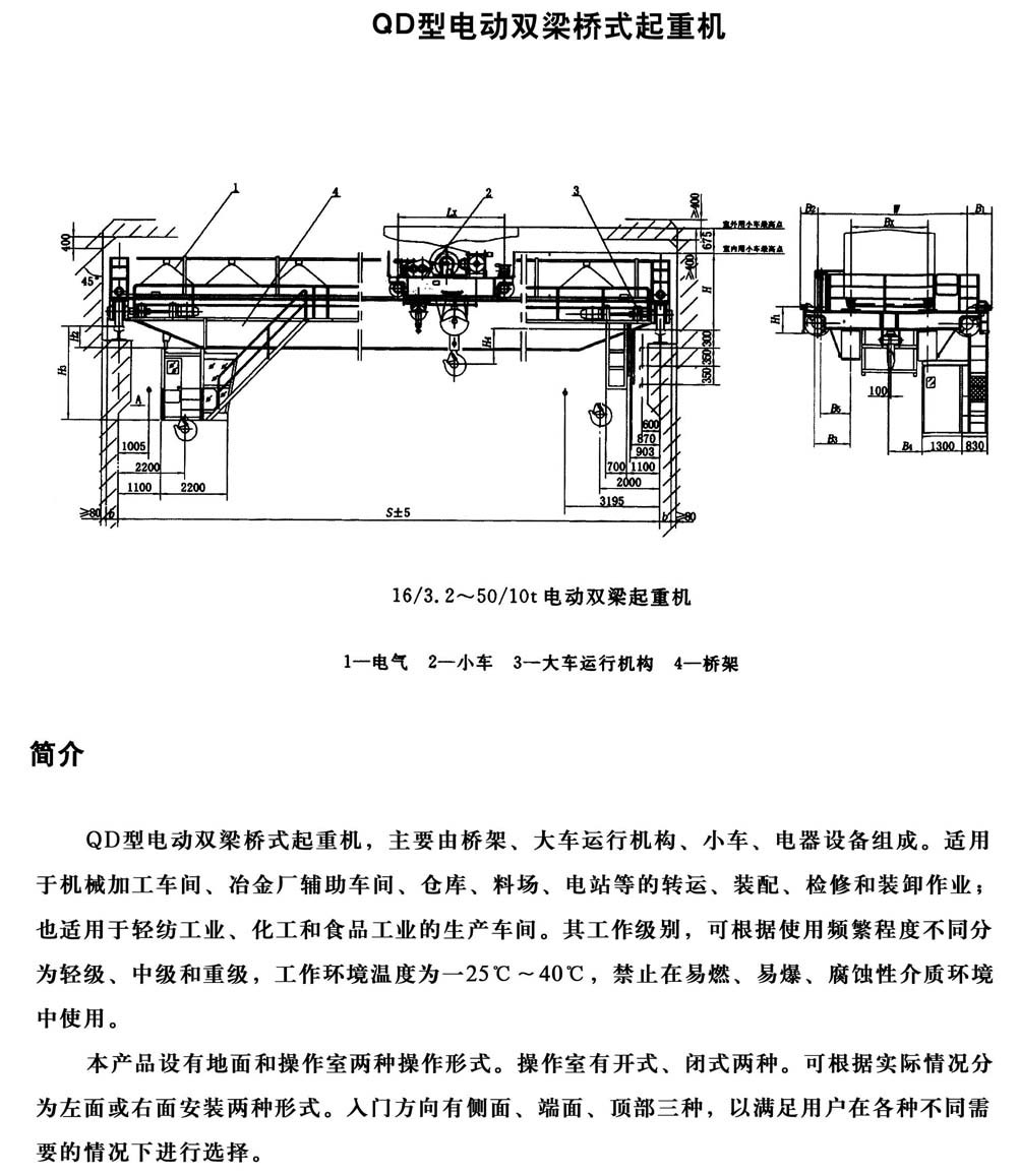 QD型通用橋式起重機(jī)